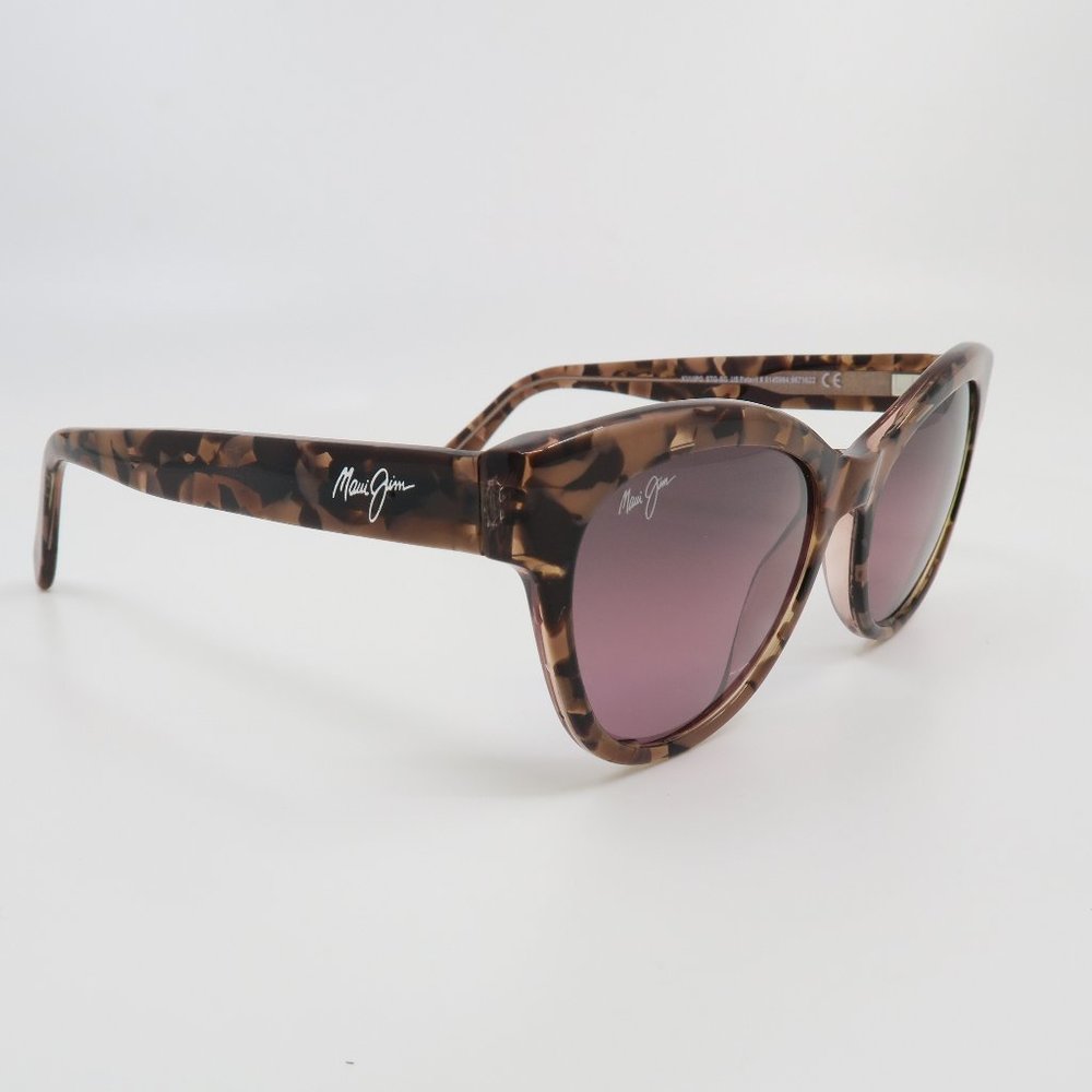 Maui Jim MJ 799-09A 51mm KUUIPO Tortoise/Maui Rose Polarized New Sunglasses. - Picture 2 of 7
